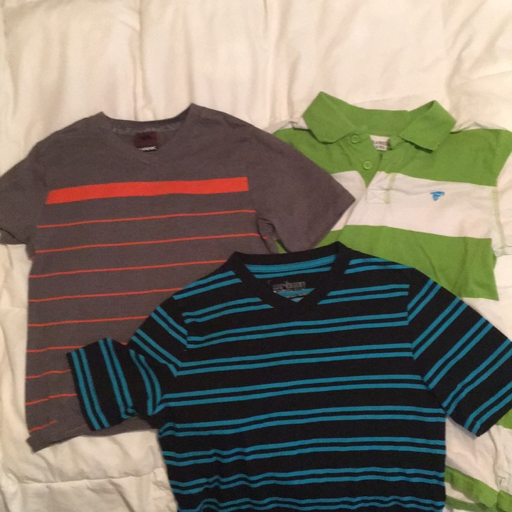 4 semi dress short sleeve shirts